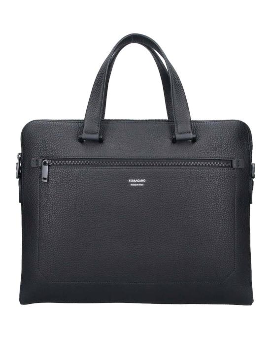 26SS 살바토레 페라가모 브리프케이스 740811001 Black