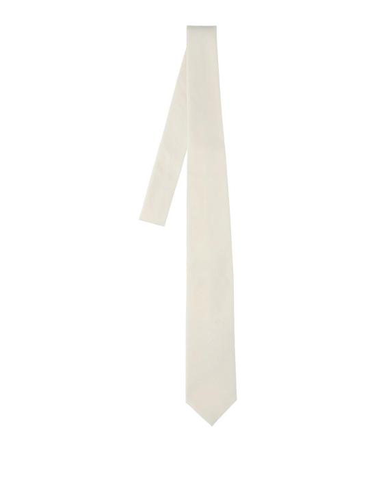 26SS 오라리 넥타이 A26ST07TNVANILLA White