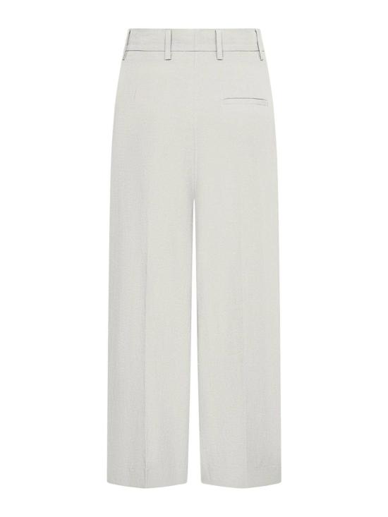 26SS 지안비토로시 팬츠 700436E16 White - GIANVITO ROSSI