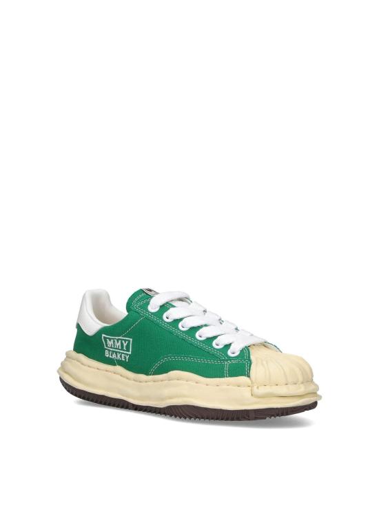  메종 미하라 야스히로 블레이키 VL OG 솔 캔버스 로우탑 A09FW732CLGREEN Green - MAISON MIHARA YASUHIRO