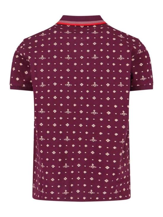 26SS 비비안웨스트우드 폴로 티셔츠 2H01000UJ00AVO201 Red - VIVIENNE WESTWOOD