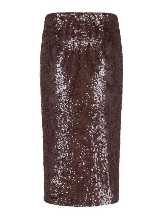 26SS 파로쉬 미디 스커트 D621538008 Brown - PAROSH