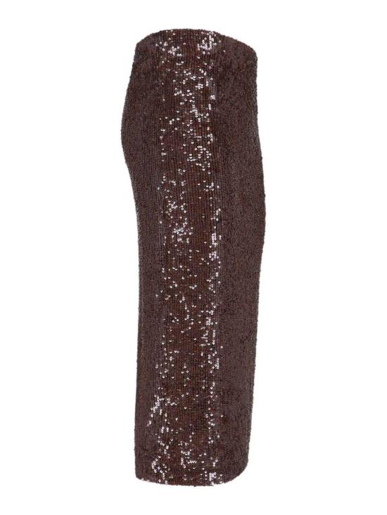 26SS 파로쉬 미디 스커트 D621538008 Brown - PAROSH