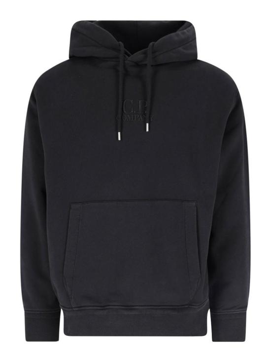 26SS 씨피 컴퍼니 후드 티셔츠 20CMSS037B110044G999 Black