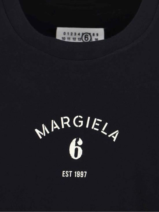 26SS MM6 메종마르지엘라 반팔 티셔츠 SH2GC0038M20048900 Black - MM6 MAISON MARGIELA