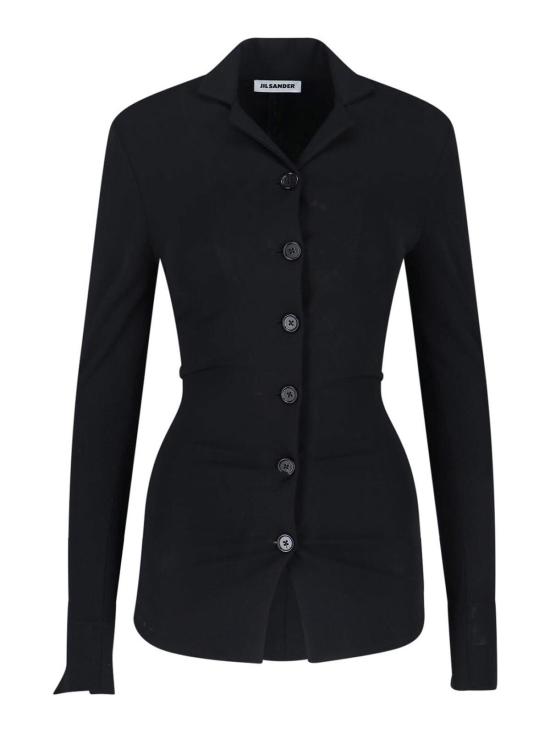 26SS 질샌더 셔츠 J03DL0225J20357001 Black