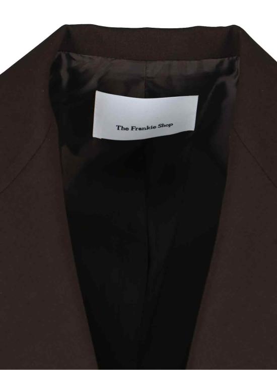 26SS 더프랭키샵 수트 자켓 BEA BLAZER DARK EXPRESSO Brown - THE FRANKIE SHOP