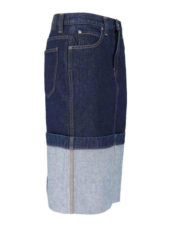 26SS 케이트 미디 스커트 1190908040W Blue - KHAITE