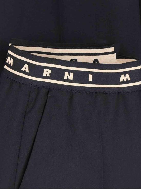 26SS 마르니 팬츠 PAMA0633U0UTW83900N99 Black - MARNI