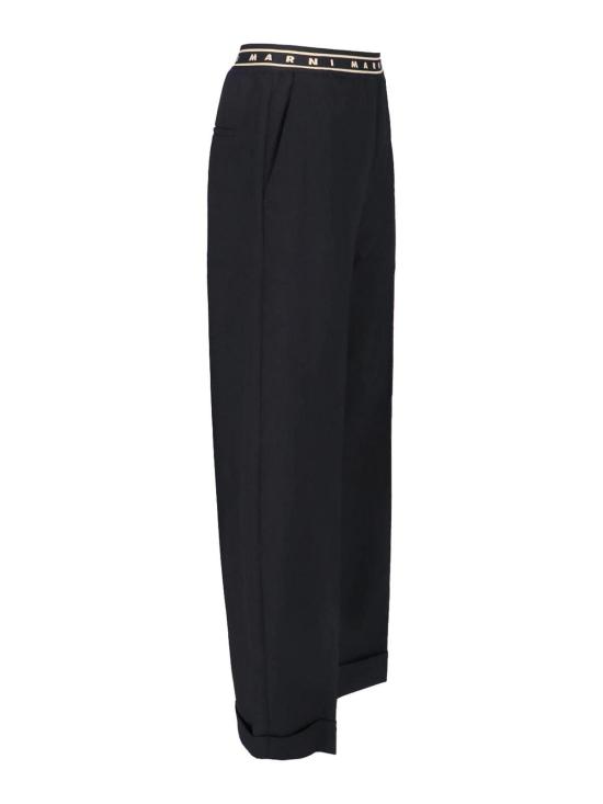 26SS 마르니 팬츠 PAMA0633U0UTW83900N99 Black - MARNI