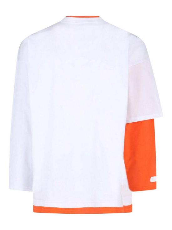 26SS 피디에프 긴팔 티셔츠 DFM54043TJ101MASK White - PDF