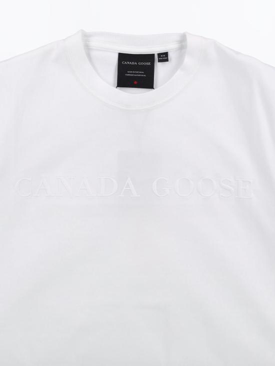  캐나다구스 반팔 티셔츠 1339M1 9227 White - CANADA GOOSE