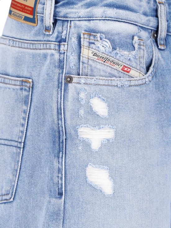  디젤 DE 시레 쇼츠 A14051 007DM 01 Light blue - DIESEL