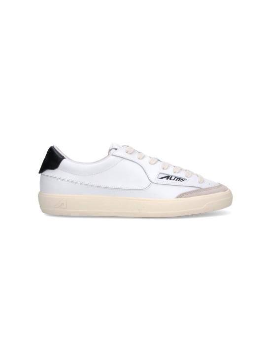  오트리 WINDSCAPE 로우 스니커즈 캔버스 SCLM UK02 White
