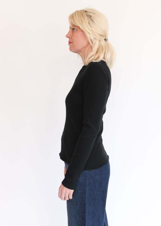  이치 앤티퀴트 스웨터 이치 앤티퀴츠 립 풀오버 탑 - ICHI ANTIQUITES