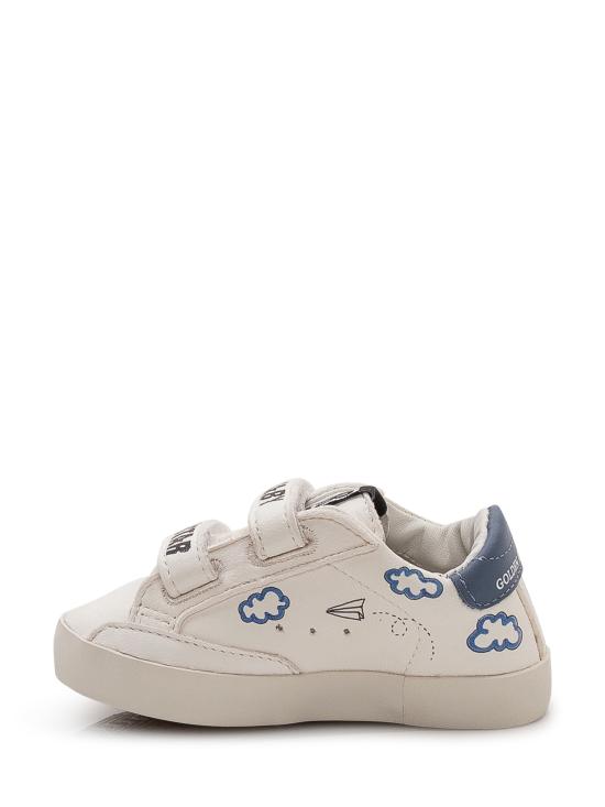 26SS [키즈] 골든구스 스니커즈 GIF00166F006234 10509 WHITE ICE BLUE - GOLDEN GOOSE