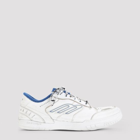 26SS 발렌시아가 햄튼스 미디움 원 아웃 스니커즈 841765 WCURB 9141 WHITE BLUE