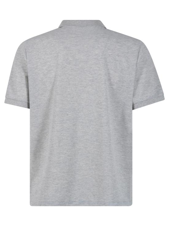 26SS 생로랑 폴로 티셔츠 844845 Y37HC 1403 GRIS CHINE - SAINT LAURENT