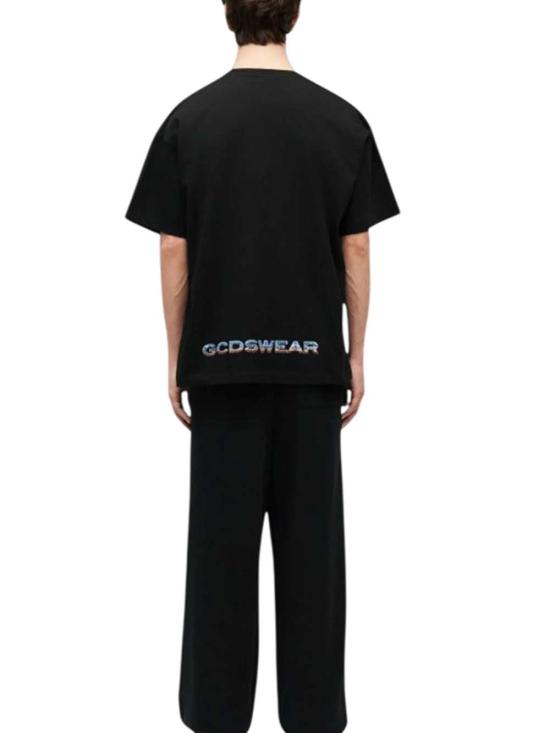 26SS 지씨디에스 반팔 티셔츠 C1MWQC061J079 BLACK BLUE 999E - GCDS