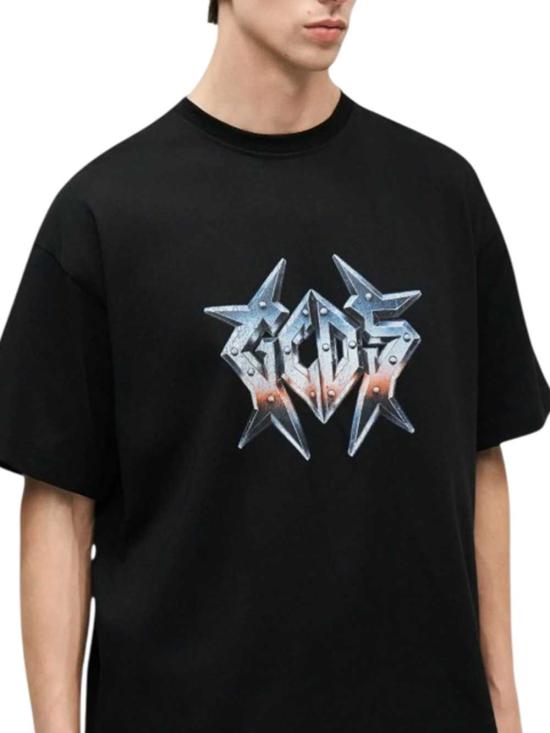 26SS 지씨디에스 반팔 티셔츠 C1MWQC061J079 BLACK BLUE 999E - GCDS