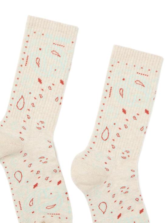 26SS 알라누이 양말 LWRA007R26KNI001 OF84 Bianco - ALANUI