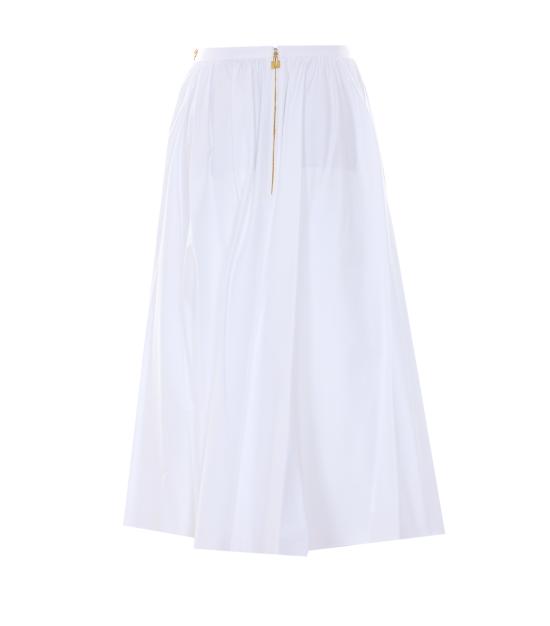 26SS 엘리자베타프랜치 미디 스커트 GO16061E2 100 White - ELISABETTA FRANCHI