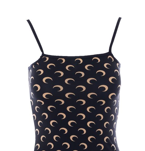 26SS 마린세르 숏 원피스 WDR485A CJER0001IT99 Black - MARINE SERRE