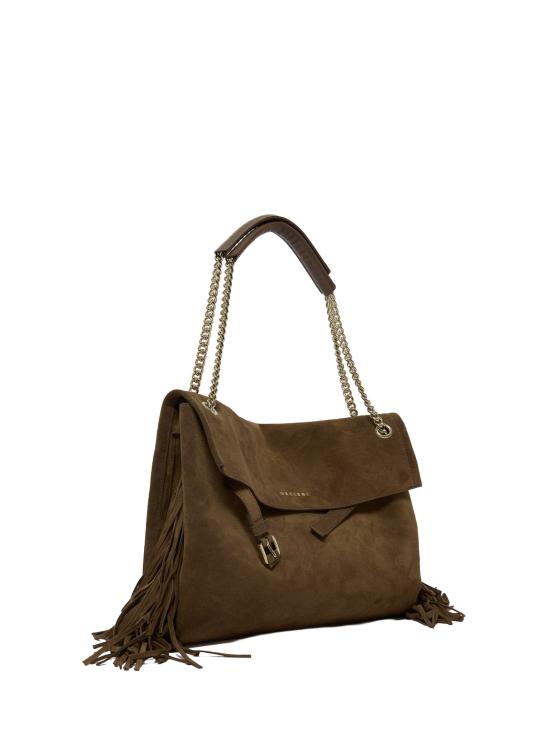 26SS 오르치아니 토트백 B02212 PEACH FRINGECOCOA - ORCIANI