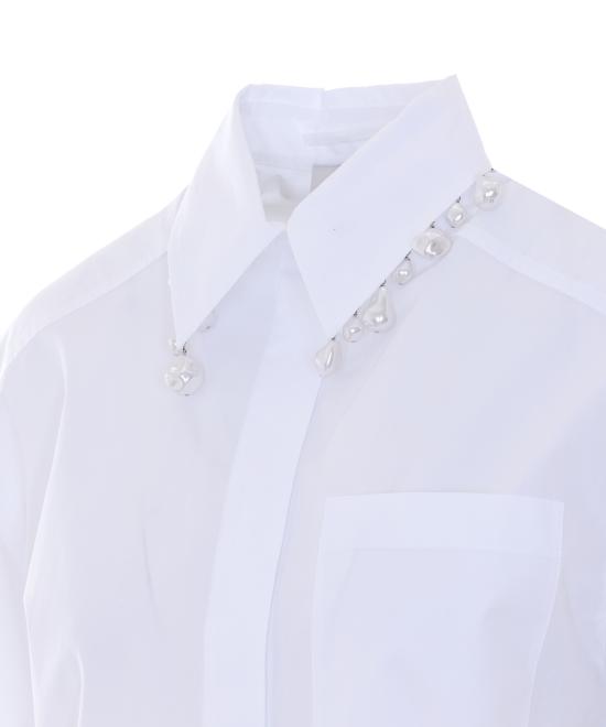 26SS 스포트막스 셔츠 2612111072600 SPXCOGNAC 001 White - SPORTMAX