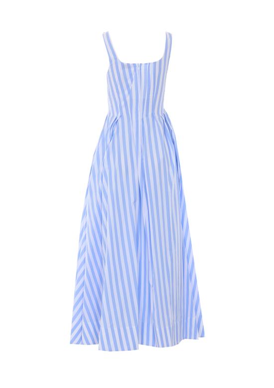 26SS 스포트막스 미디 원피스 2612221112600 SPXFILMATO 003 Blue - SPORTMAX