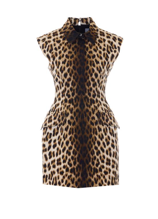 26SS 스포트막스 미디 원피스 2612221182600 SPXLONZA 001 Brown