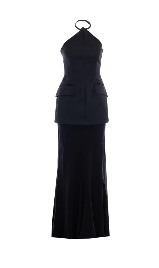 26SS 스포트막스 롱 원피스 2612231012600 SPXPINNE 007 Black