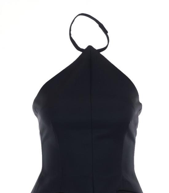 26SS 스포트막스 롱 원피스 2612231012600 SPXPINNE 007 Black - SPORTMAX