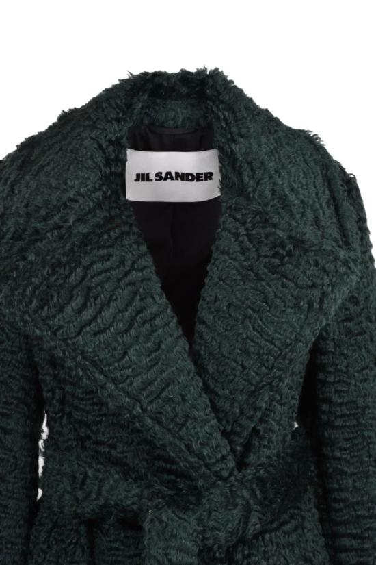  질샌더 코트 모헤어  - 블루 - JIL SANDER