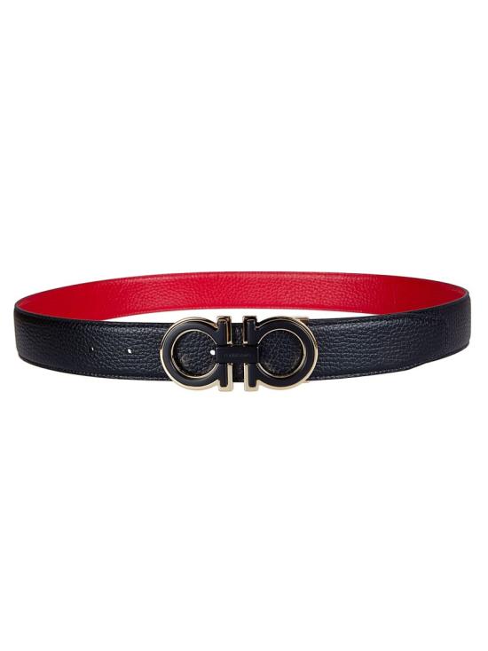 26SS 살바토레 페라가모 가죽 벨트 780267 020 Black - SALVATORE FERRAGAMO