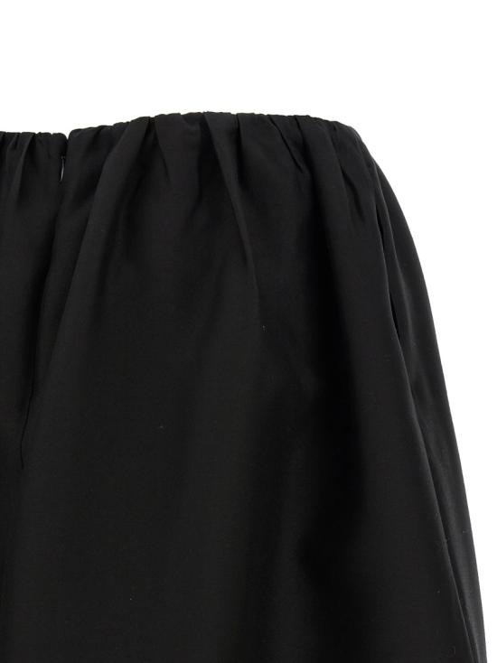 26SS 토템 롱 스커트 261WRB0389FB0567001 Black - TOTEME