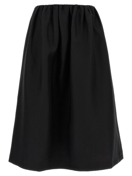 26SS 토템 롱 스커트 261WRB0389FB0567001 Black