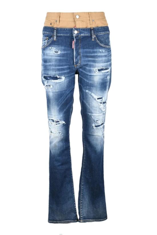  디스퀘어드2 데님 스키니 트윈팩 진 -