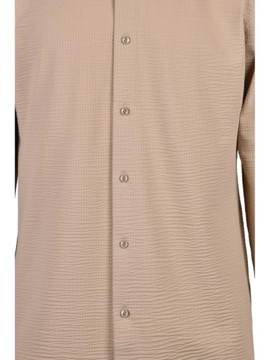 25SS 보스 긴팔 셔츠 스트레치  - 베이지 - BOSS