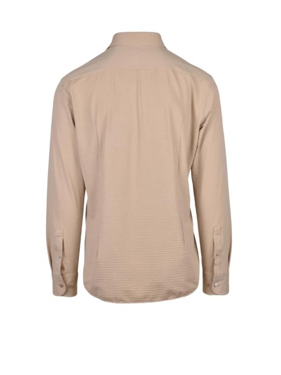 25SS 보스 긴팔 셔츠 스트레치  - 베이지 - BOSS