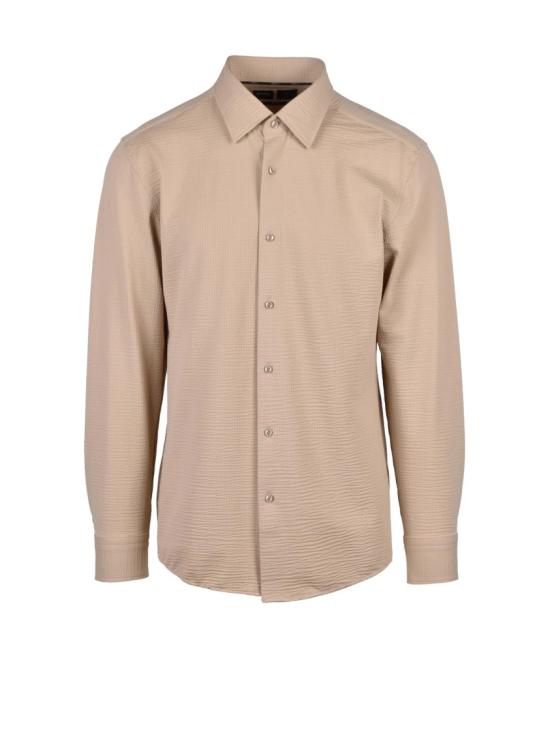25SS 보스 긴팔 셔츠 스트레치  - 베이지