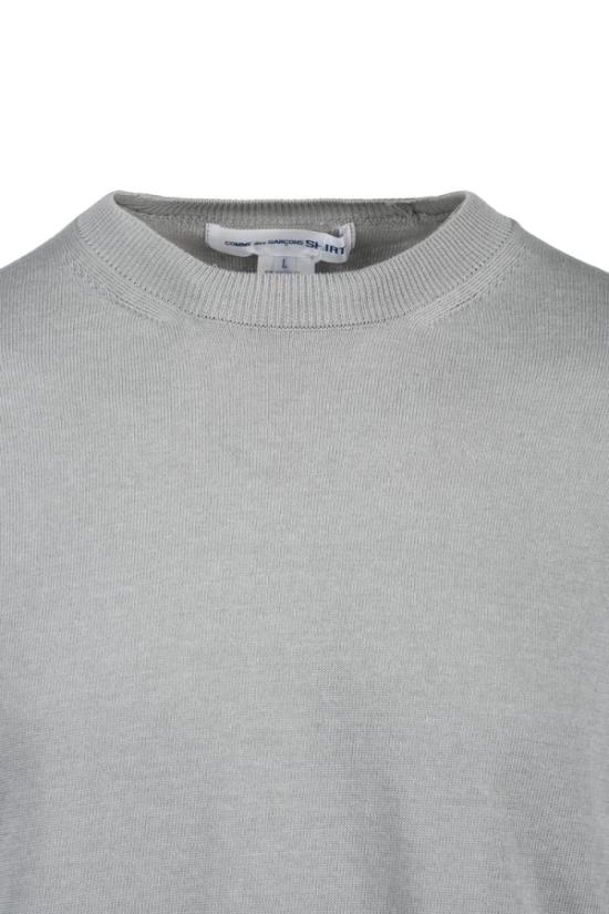  꼼데가르송 스웨터 크루넥 스웨터 - 회색 - COMME DES GARCONS