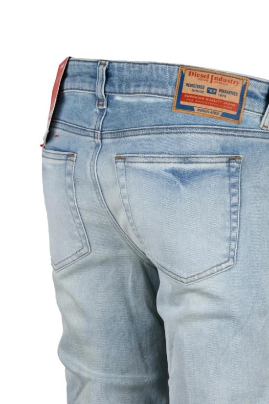 25SS 디젤 데님 1969 D-Ebbey 슬림핏 청바지 - 라이트 블루 - DIESEL