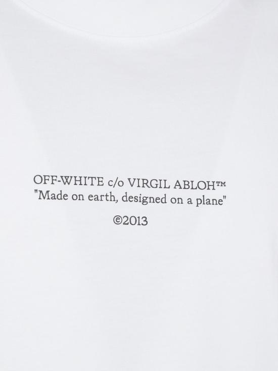 26SS 오프화이트 반팔 티셔츠 44MAA120S26J007100 White - OFF WHITE