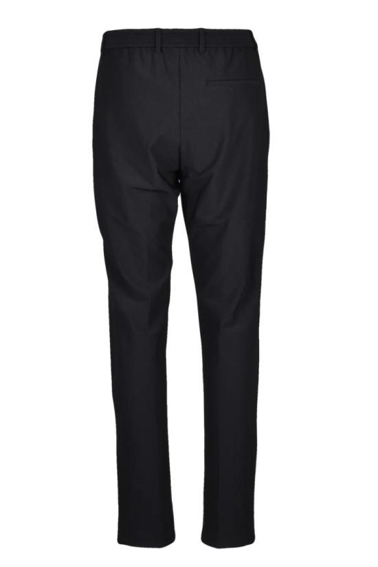  엠포리오 아르마니 스트레이트 팬츠 나일론 스트레치  - 블랙 - EMPORIO ARMANI