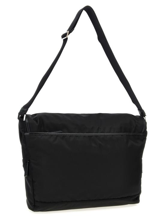 26FW 프라다 리나일론 플랩 메신저 백 2VD052VKOH2DMGF0002 Black - PRADA