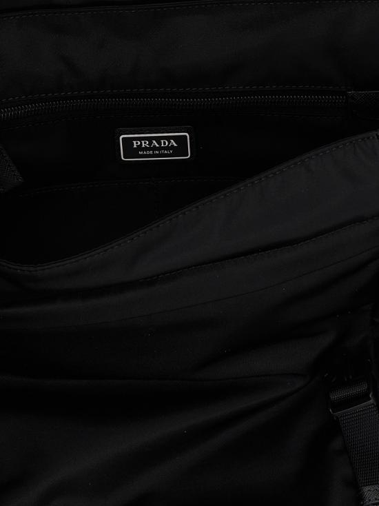 26FW 프라다 리나일론 플랩 메신저 백 2VD052VKOH2DMGF0002 Black - PRADA