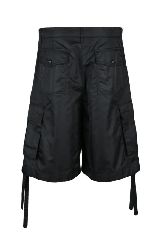 25SS 베르사체 숏팬츠 폴리아미드 반바지 - 블랙 - VERSACE