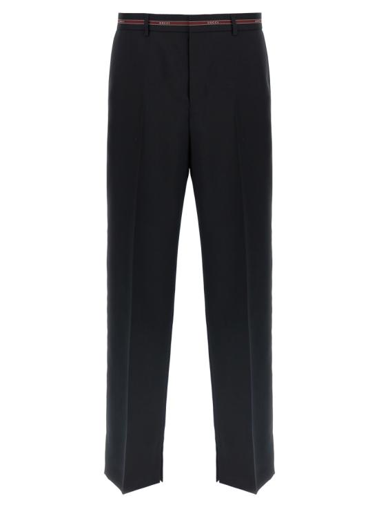 26FW 구찌 셀비지 디테일 울 팬츠 832544Z7AQV4668 Black