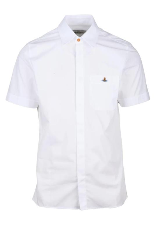  비비안웨스트우드 반팔 셔츠 클래식  - 블랙